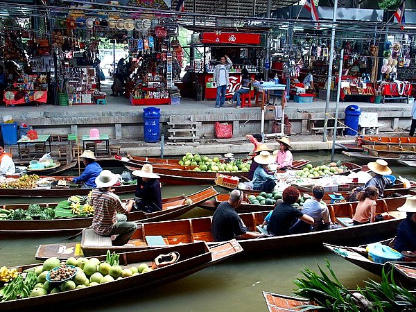 曼谷水上市场